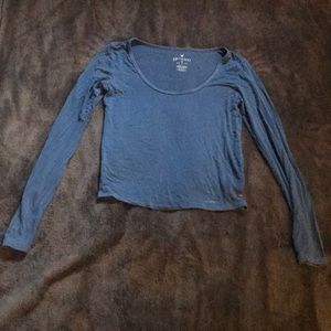 American Eagle Soft & Sexy blue long sleeve